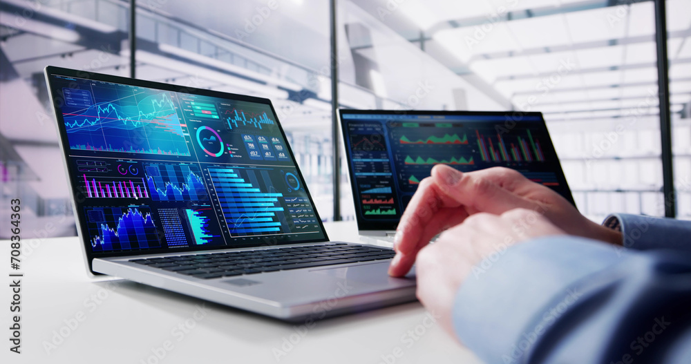 Poster KPI Business Data Dashboard Analytics