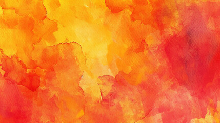 オレンジ赤黄色の水の色の背景GenerativeAI - obrazy, fototapety, plakaty