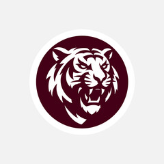 minimalist and modern lion t-shirt and sticker illustration designs, inspiration for brands and products