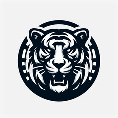 minimalist and modern lion t-shirt and sticker illustration designs, inspiration for brands and products