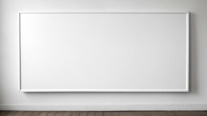 Design a classroom whiteboard with space for welcoming messages or announcements. - obrazy, fototapety, plakaty