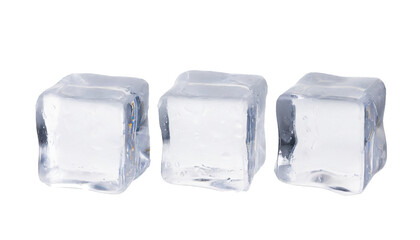 Ice cubes - isolated