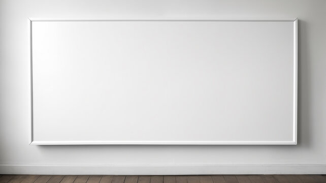 Design a classroom whiteboard with space for welcoming messages or announcements.