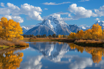Oxbow Bend in Autumn