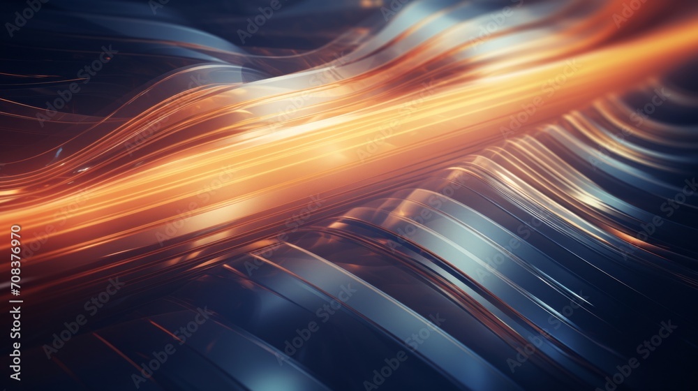 Poster overlapping layers of textures and gradients producing an abstract digital backdrop. generative ai