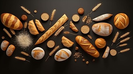 Fototapeta na wymiar food, isolated, brown, white, nuts, chocolate, sweet, shell, bread, dessert