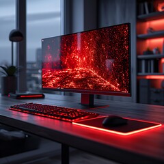 computer in the room