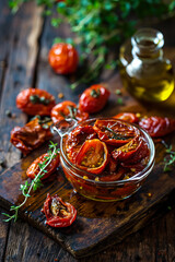 Sun-Dried Tomatoes - obrazy, fototapety, plakaty