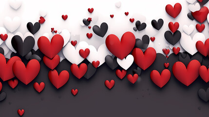 Valentine's Day, hearts, hearts, Valentine's Day background, wedding background