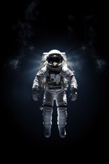 Fototapeta na wymiar An Astronaut at spacewalk, Generative ai