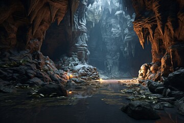A beautiful cave