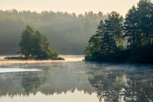 Sunrise on the lake