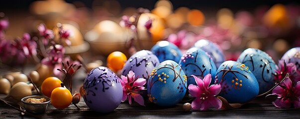 Easter eggs celebrates, generative ai