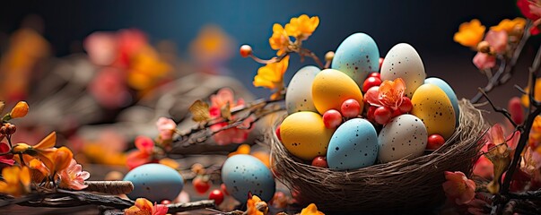 Easter eggs celebrates, generative ai