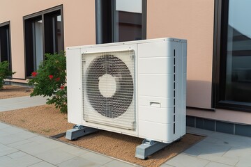 Professional Installation of Outdoor Air Conditioning Unit Compressor: Cool Comfort for Any Season, Air conditioning, Outdoor unit, Compressor installation, HVAC system, Climate control,