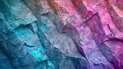 抽象的なカラフルなテクスチャー。色とりどりの緑、青、ピンクの背景GenerativeAI