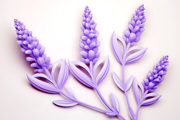 Elegant Lavender in Soft Pop Style