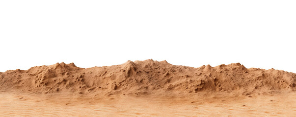 Beach or desert sand cut out - 708400994
