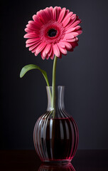 vase with flowers still life