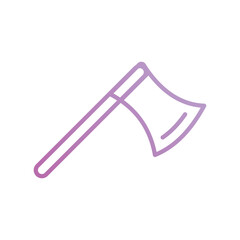 lumber jack icon with white background vector stock illustration