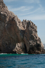 Fototapeta na wymiar The arch of Cabo San Lucas, Mexico, ocean and rocks scenery