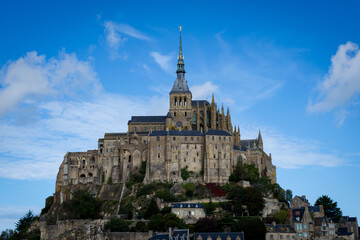Fototapeta na wymiar Mont Saint Michel in France