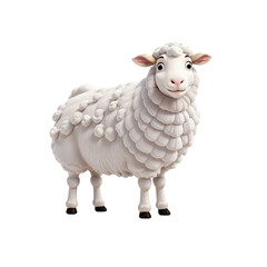 Sheep, animal, cartoon, png