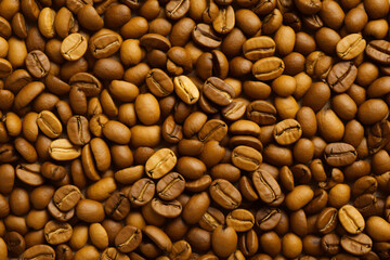 Fondo de granos de caf&eacute; tostados.