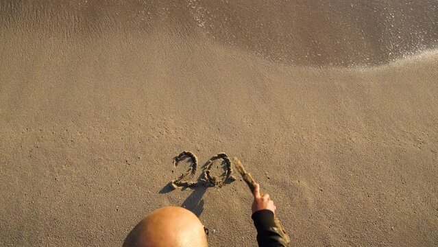 Written on the beach 2025