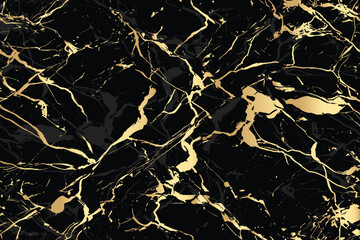 black and golden marble background with smudge grey effect abstract background
