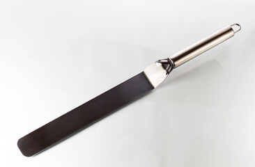 One pastry spatula on a white background