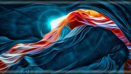 abstract background colors with the sun