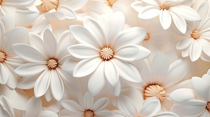 Obraz na płótnie Canvas Clean white background Fluttering petals Petals in crystal