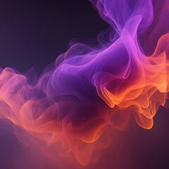 Fototapeta premium Abstract smoke on dark background. Colorful abstract background for design.