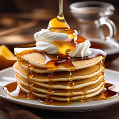 pancakes with butter