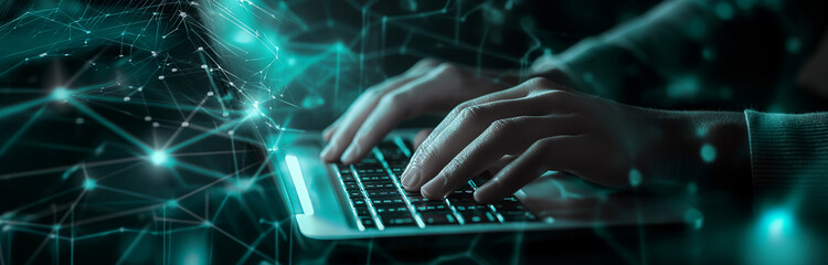 Data Protection and Internet Security, Blockchain and Cybersecurity Concept