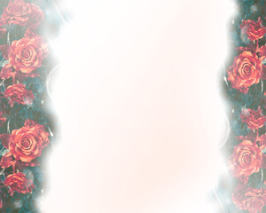 Flower and light; background or texture; spring concept