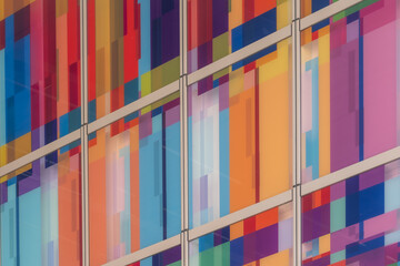background with colorful stripes