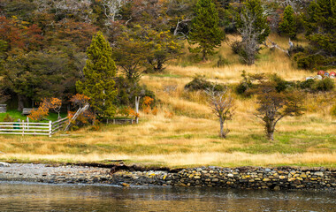 Harberton Ranch, Tierra del Fuego, Usuahia, Beagle Channel, Argentina