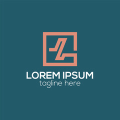 L letter logo, modern l letter logo design concept isolated vector template illustration