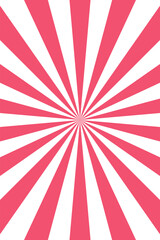 Retro background with rays or stripes in the center. Sunburst or solar burst retro background. Starburst abstract background. Vector illustration