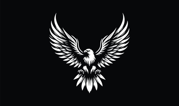 eagle logo design, eagle flying, eagle design