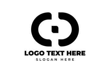 initial abstract logo circle with dot for company design, Global Community Logo Icon Elements Template, Community human Logo template vector. connection Community logo