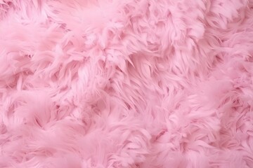 Fototapeta premium pink fur texture made by midjeorney