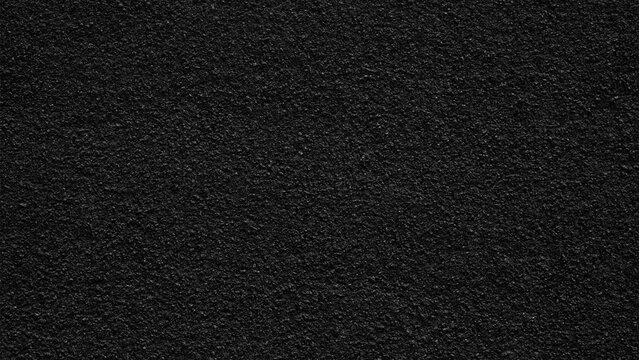 Surface grunge rough of asphalt, Seamless tarmac dark grey grainy road, Texture Background, Top view