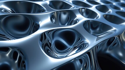 3d abstract web banner background render wallpaper ai generated