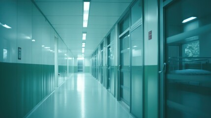 Obraz premium Abstract blur beautiful luxury hospital interior for backgrounds Rays of light