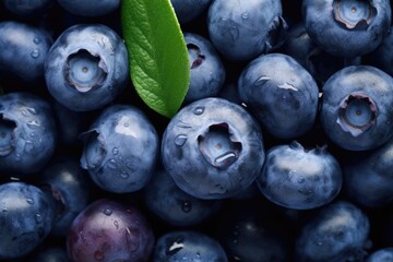 blueberry background close up