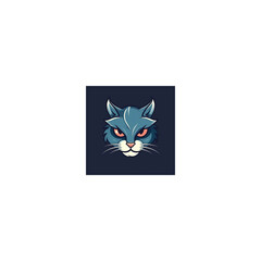 Fototapeta premium cat mascot logo icon