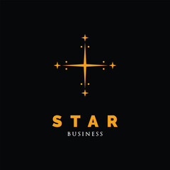 Star Icon Logo Design Template